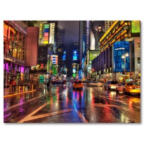 Αφίσα (Νέα Υόρκη, αξιοθέατα, θέα, πόλη, αρχιτεκτονική, κτίρια, Νέα Υόρκη, tzi, rain)